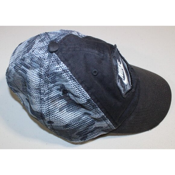 Boys Nike Trucker Mesh Snapback Hat Cap Youth One Size Distressed Camouflage - Picture 5 of 12